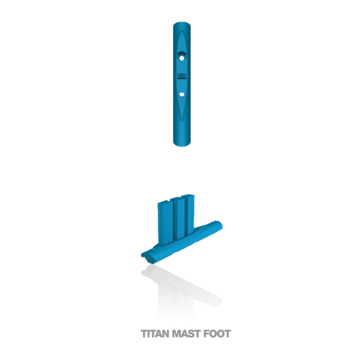 F-ONE Foil Titan mast foot