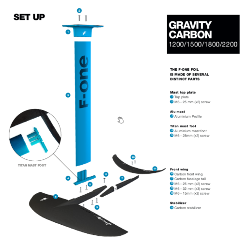 F-ONE-GRAVITY-hydrofoil-CARBON-SET-UP